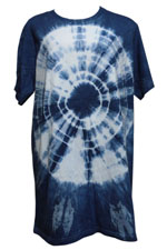 アジアン衣料 コットン藍染Tシャツ