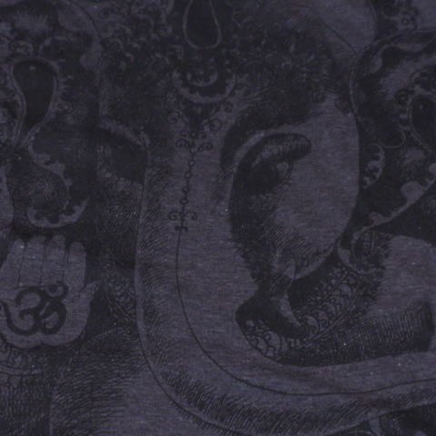 アジアン衣料 DT-2 コットン・ダメージ加工 手描き風Tシャツ
