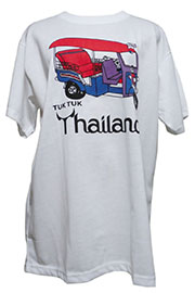 アジアン衣料 OT-6 タイ・Tシャツ(タイ・タクシー Tuk Tuk)
