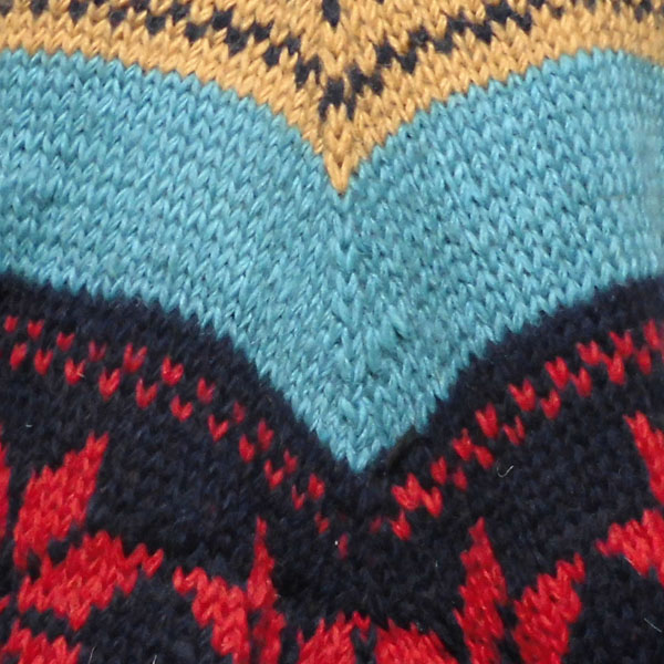 アジアン衣料 WP-43 ネパール手編みポンチョ