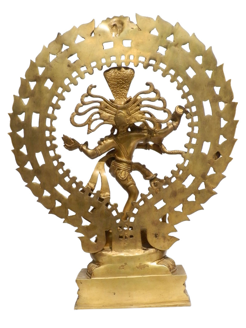 アジアン雑貨 SIV-1 ネパール仏像 ナタラージャ(ダンシング・シヴァ)