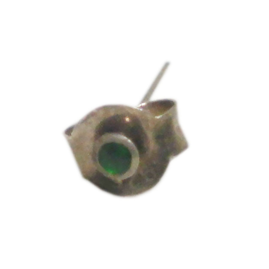 アジアン雑貨 シルバーアクセサリー KPS-18 片方・シルバーピアス