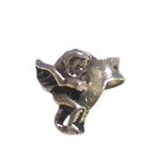 アジアン雑貨 シルバーアクセサリー KPS-23 片方・シルバーピアス