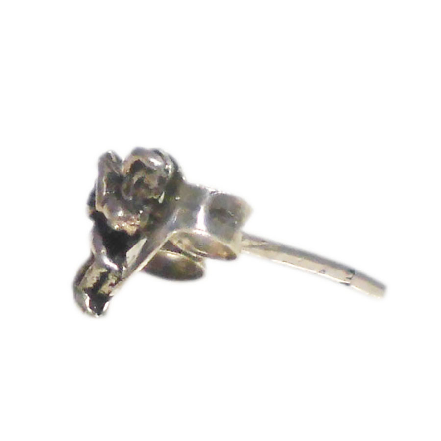 アジアン雑貨 シルバーアクセサリー KPS-23 片方・シルバーピアス