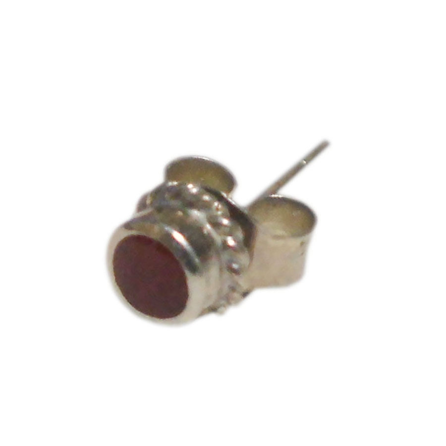 アジアン雑貨 シルバーアクセサリー KPS-8 片方・シルバーピアス
