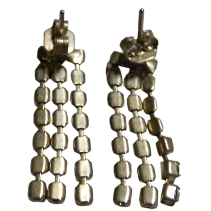 アジアン雑貨 天然石シルバーアクセサリー P-23 天然石ピアス(キュービックジルコニア)
